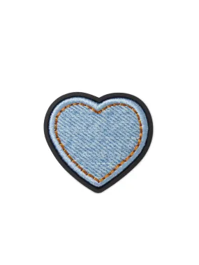 ตัวติดรองเท้า JIBBITZ™DENIM PATCH HEART