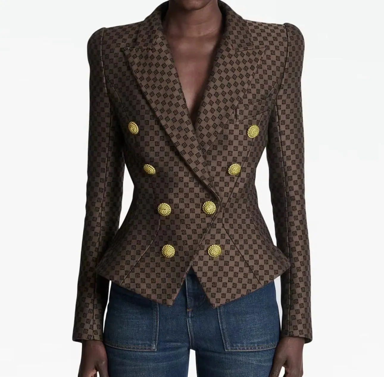 Ava Cappuccino Brown Blazer