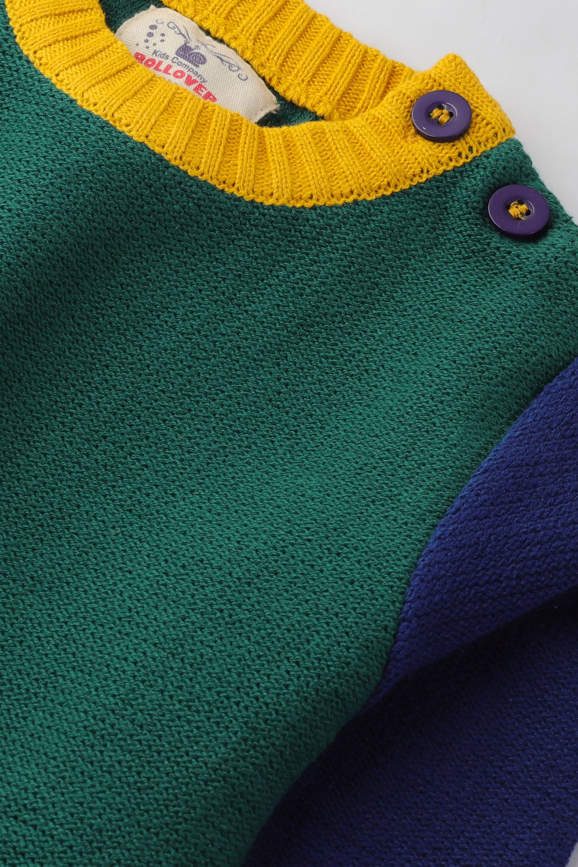 Boys' Triple Tone Knitted Sweater