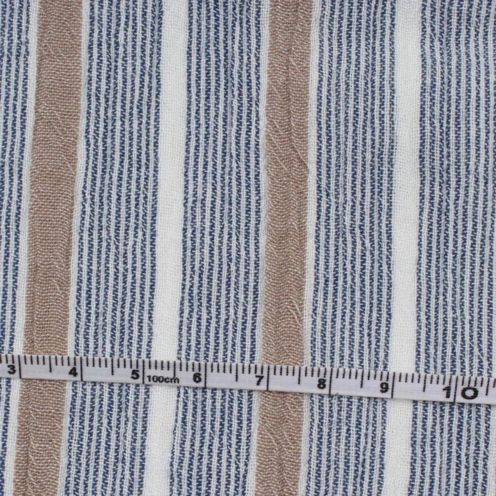 Cotton Double Muslin - Stripes Print - 6 Variants Available