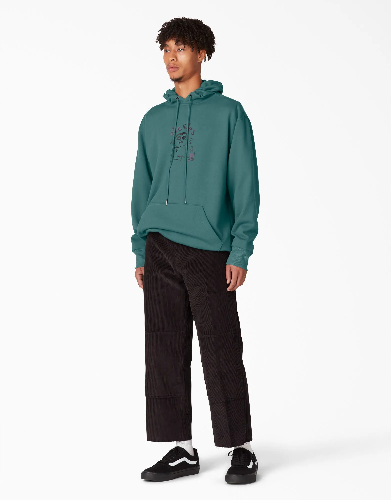 Dickies Franky Villani Drunkula Pullover Hoodie - Lincoln Green