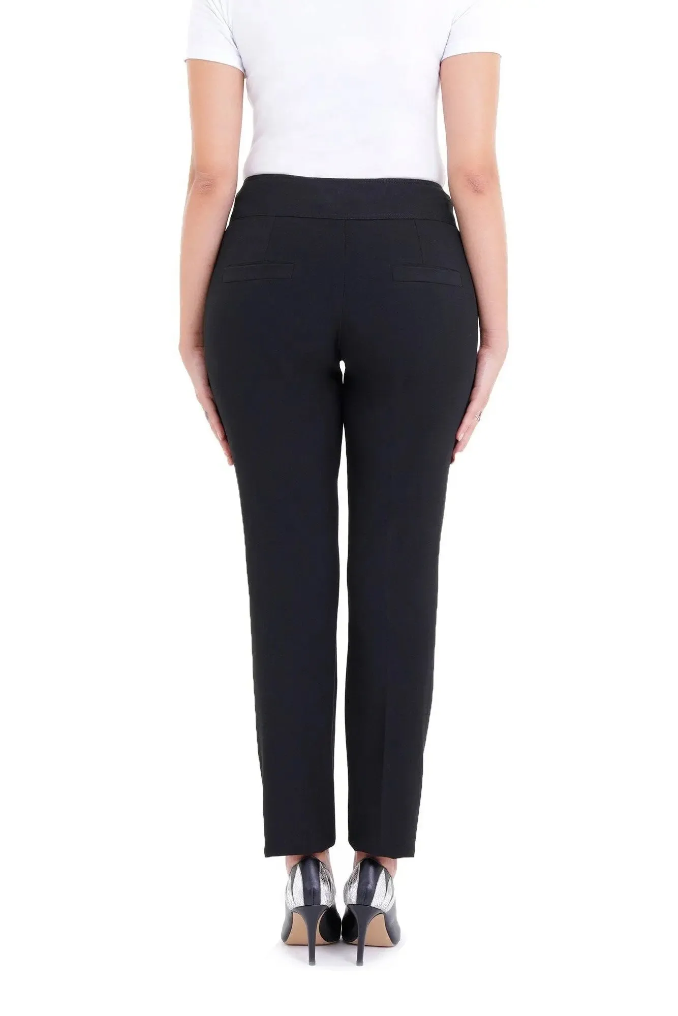 Dress Pants High Waist Straight Leg Pants