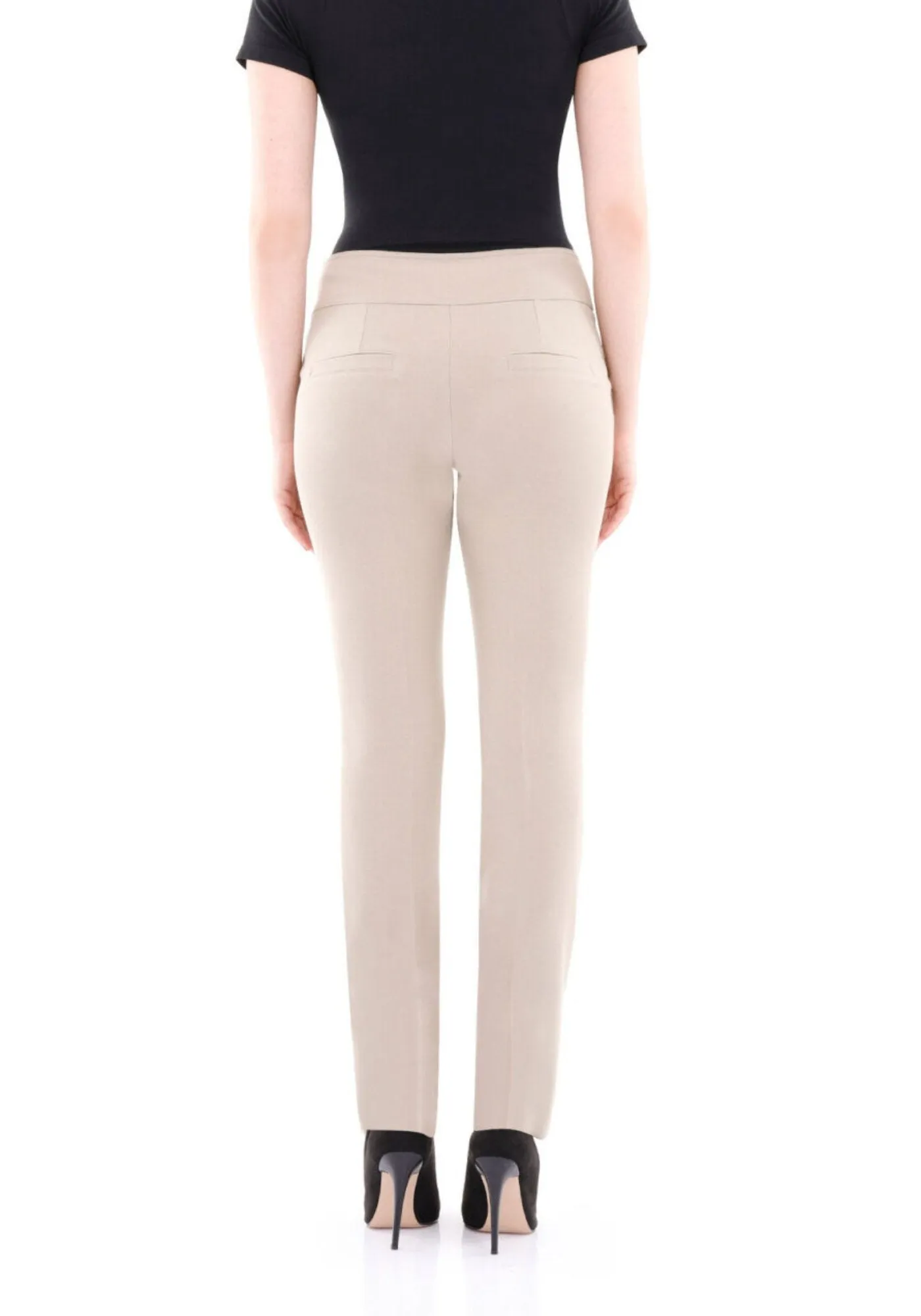 Dress Pants High Waist Straight Leg Pants