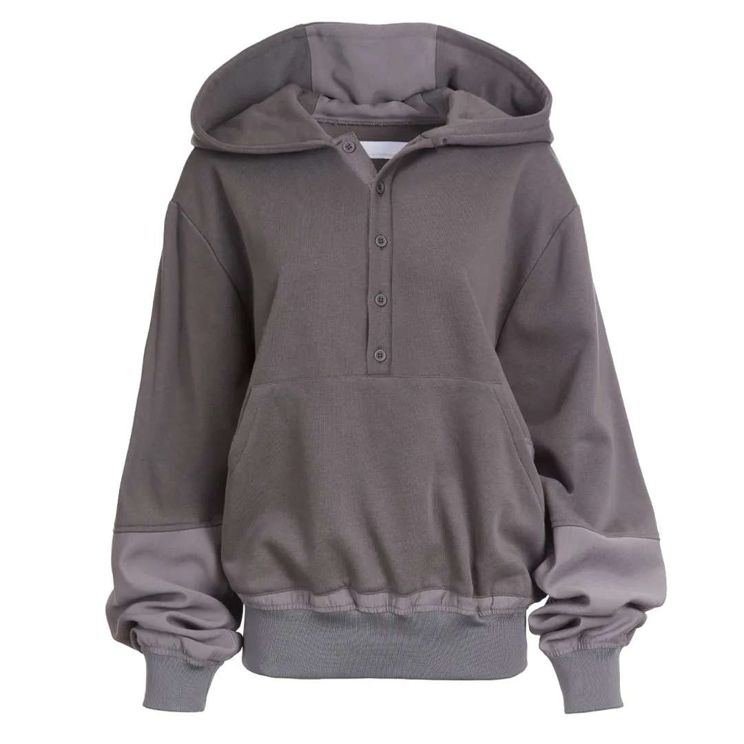 EMERSON PULLOVER CHARCOAL GRAY