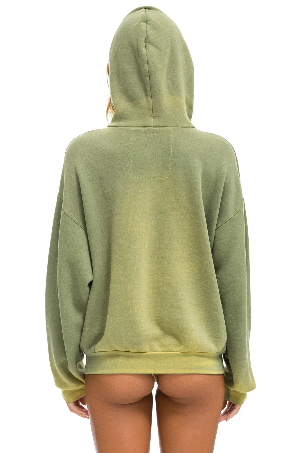 ESSENTIAL RELAXED PULLOVER HOODIE - FADED ARMY