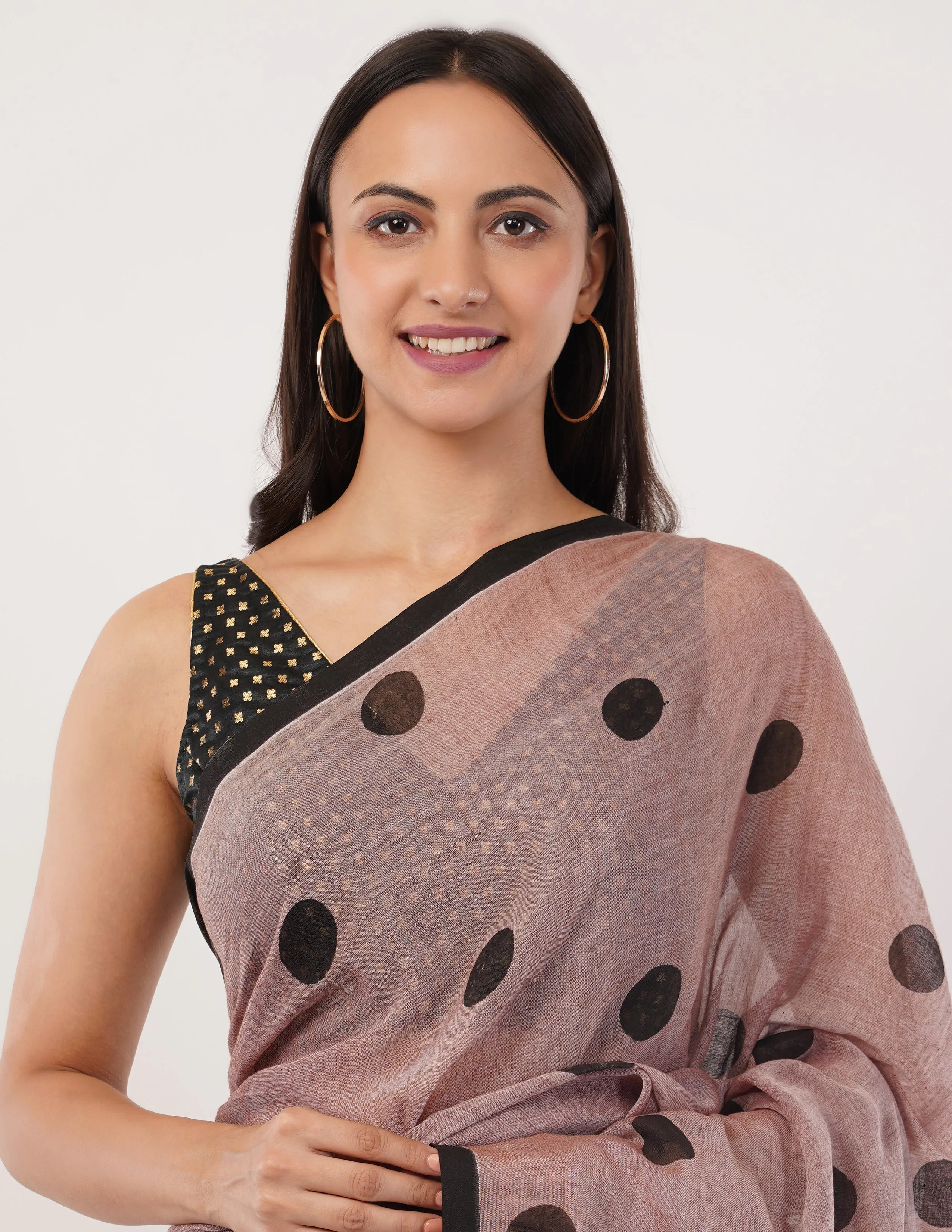 handloom mul cotton saree