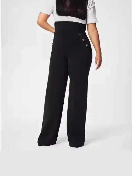 Ivyshape | Casual and Comfortable Wide-Leg Pants