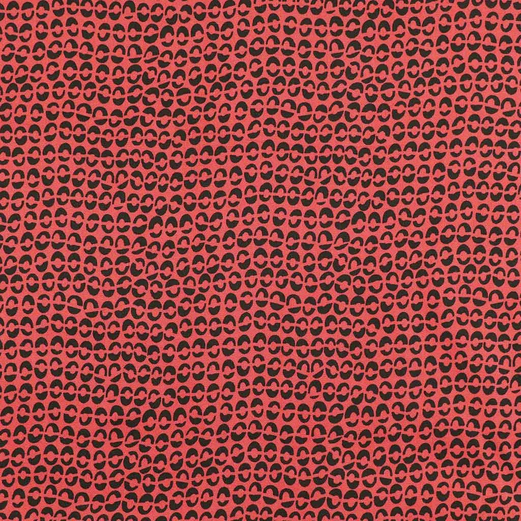 Linz - Jasper Red Ds Viscose Woven Twill Fabric