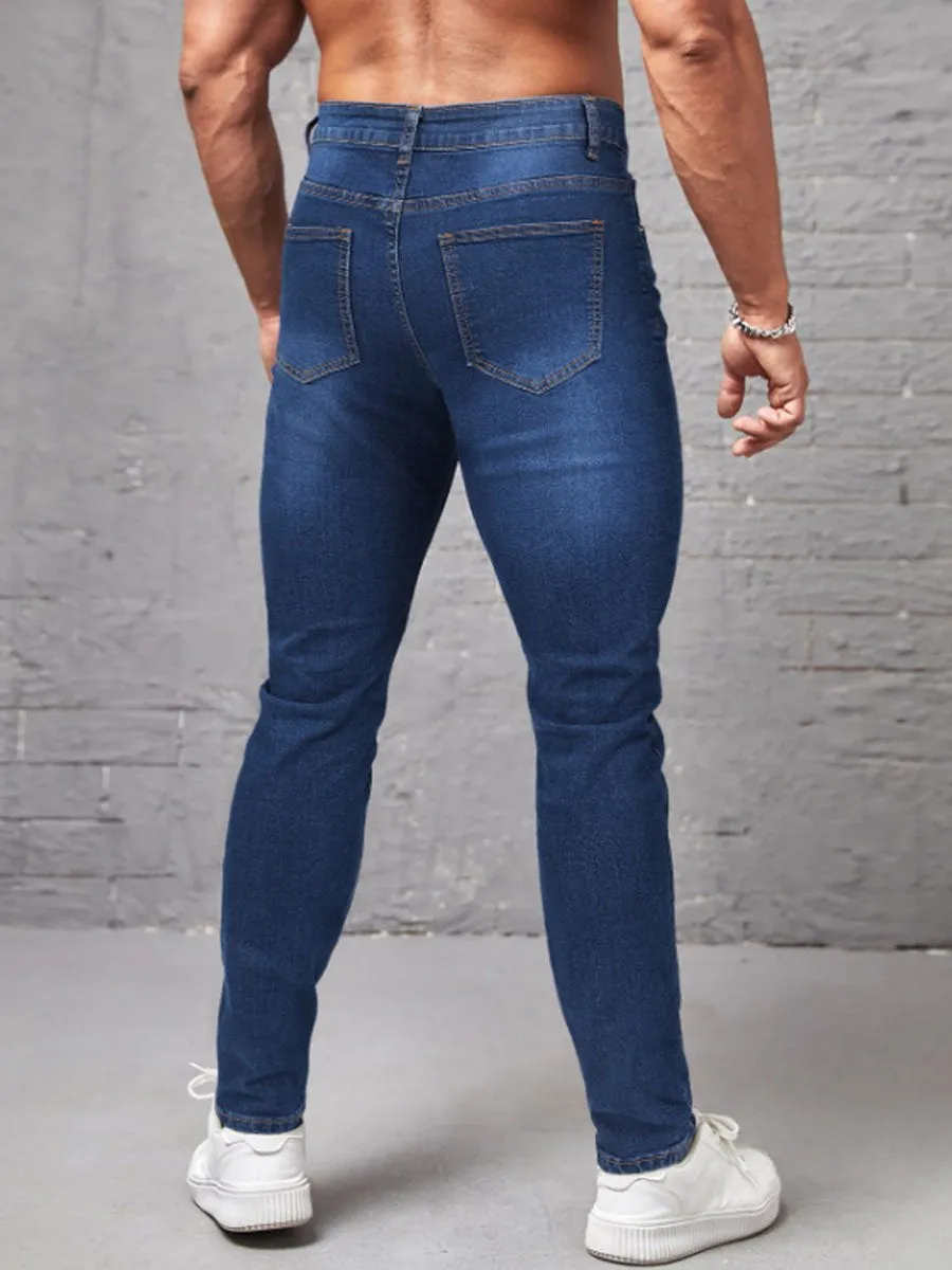 Men's Stylish Retro Slim Jeans