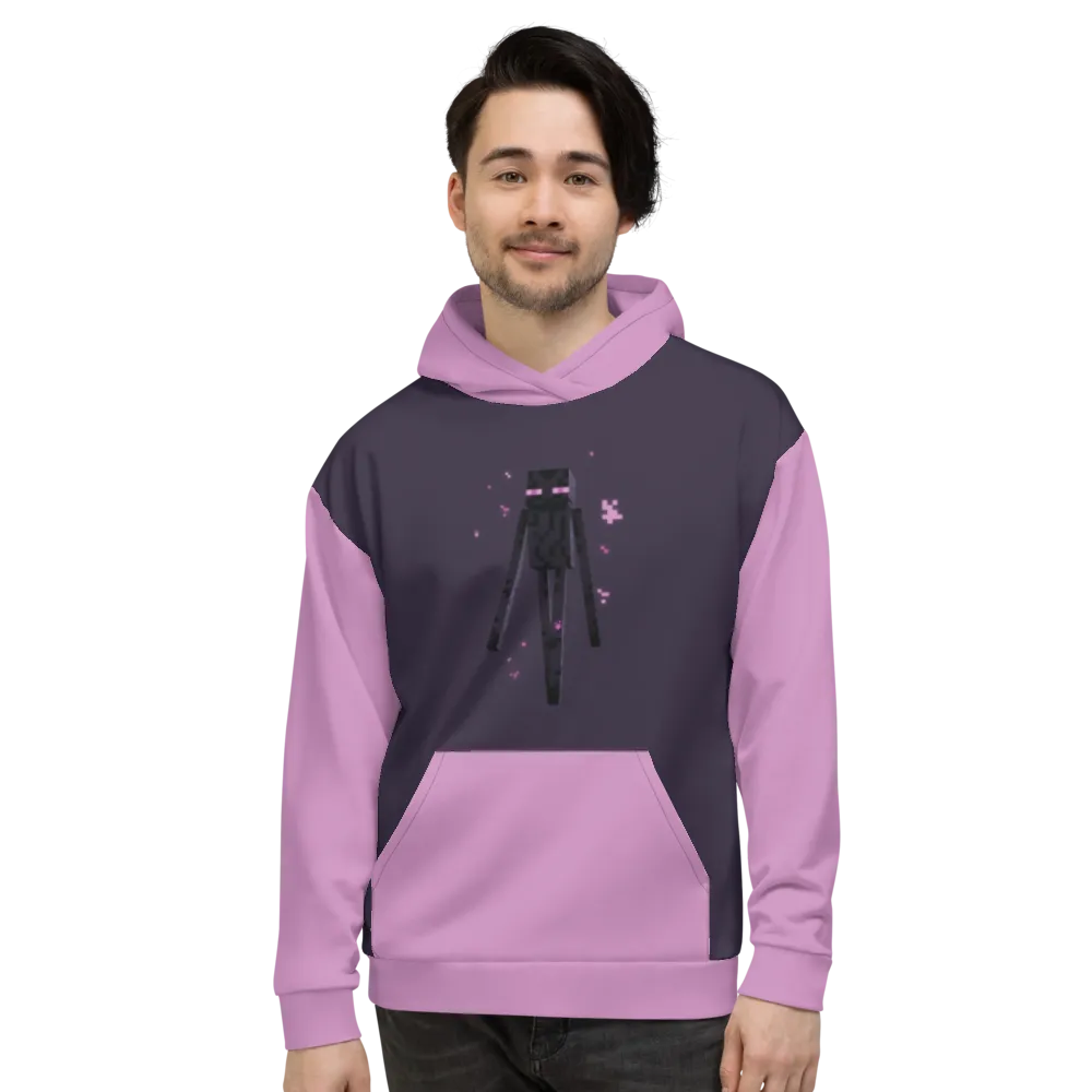 Minecraft Enderman Adult Pullover Hoodie