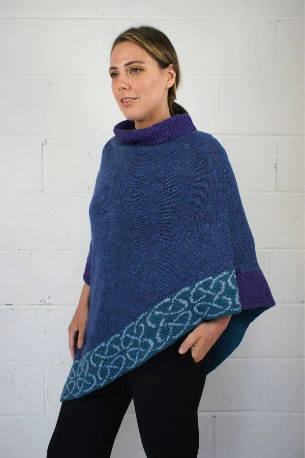 Mull Cape in Thistle Donegal Wool