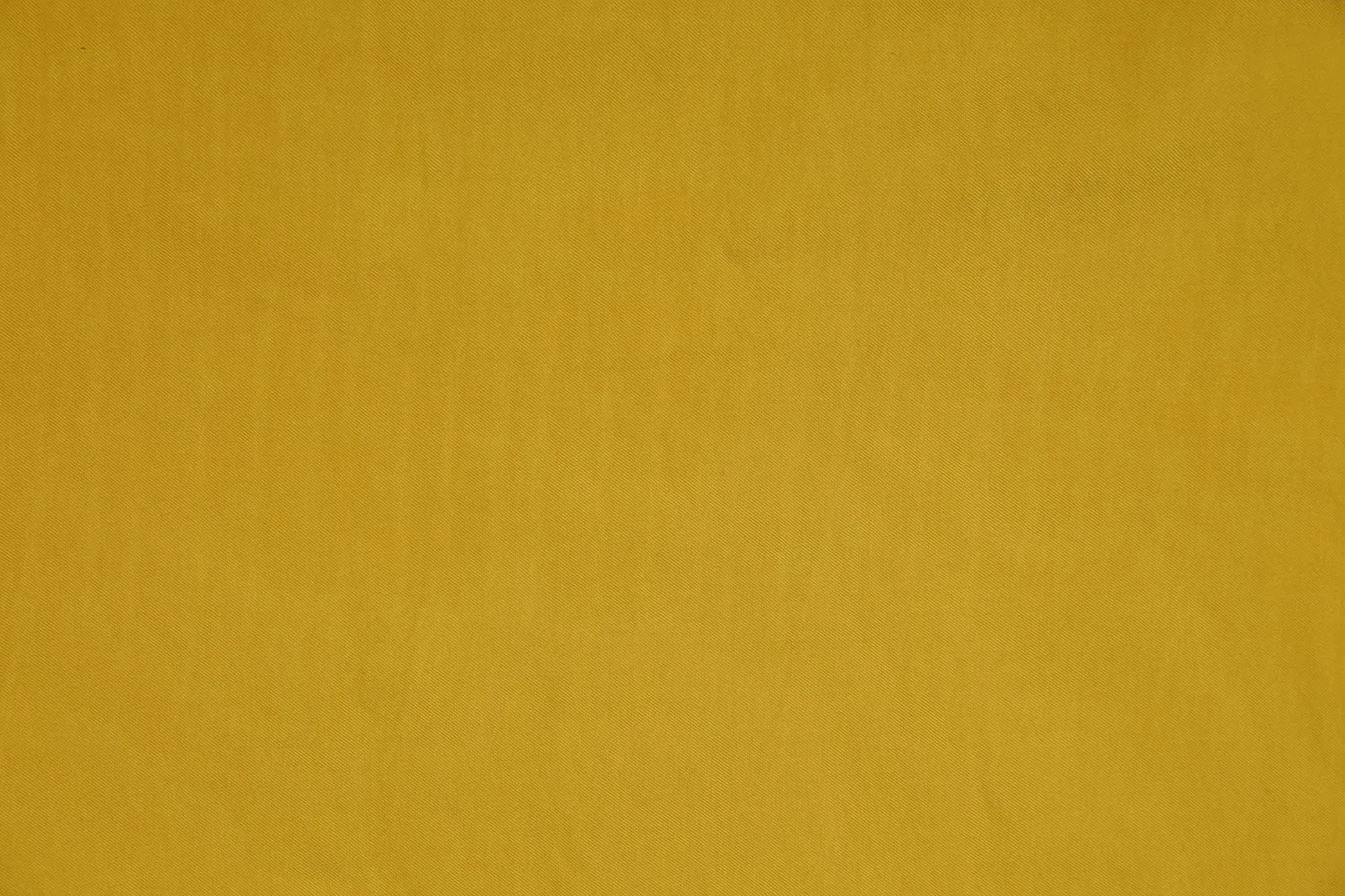 Mustard Yellow Plain Viscose Blend Twill Fabric