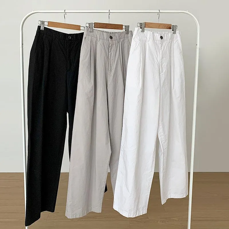 OH Relaxed Fit Wide Cut Pants