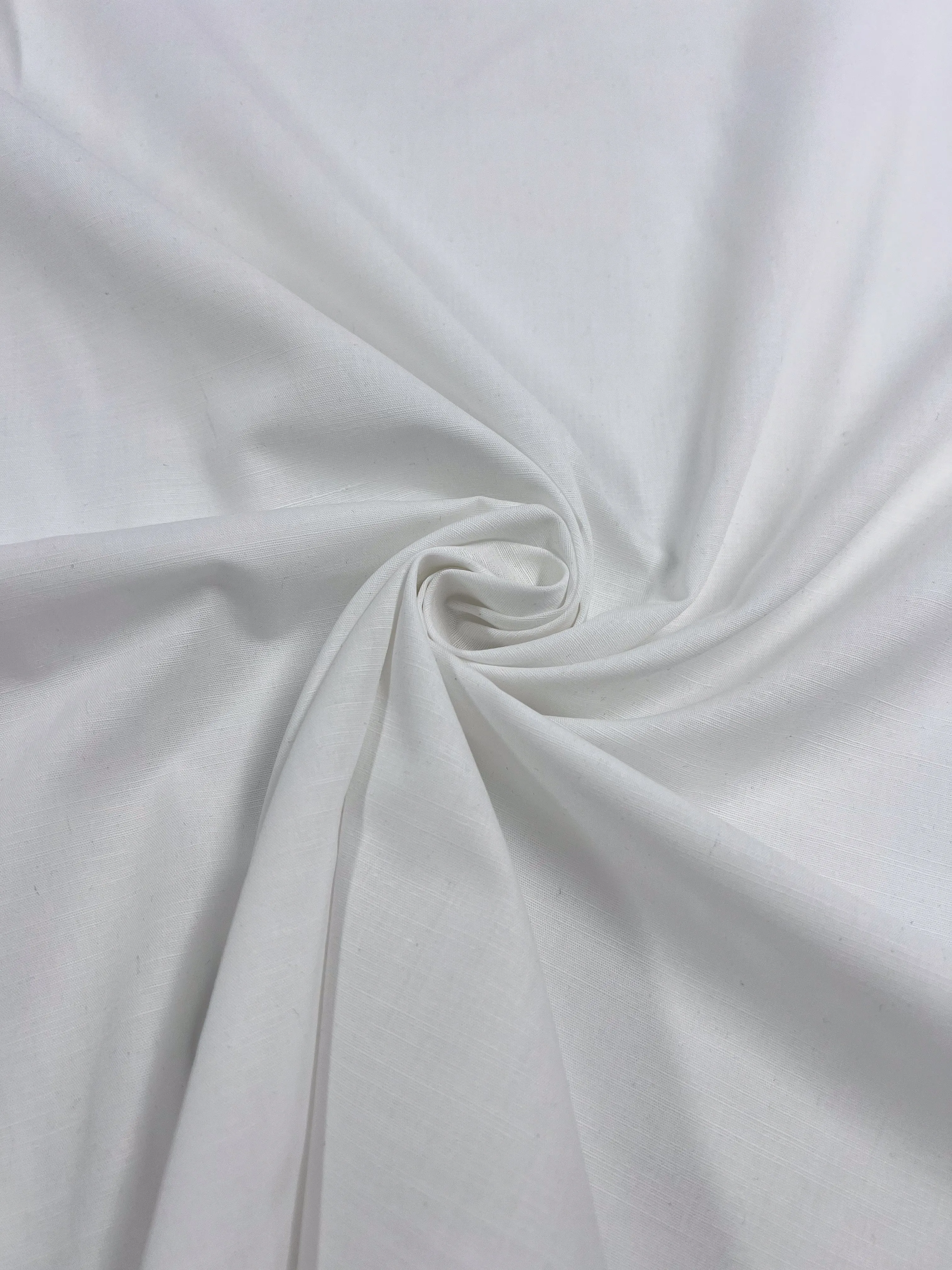 Poplin - White - 148cm