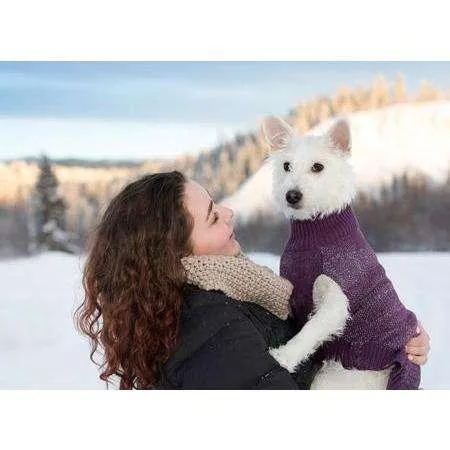 RC Dog Polaris Sweater Plum Purple