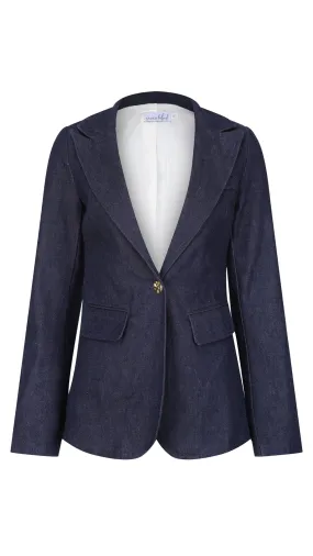 Saxe Denim Blazer